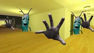 PLANKTON Hand Grabbed My Bike and BROKE IT 😱 | Liminal Hotel#GMod #GarrysMod #EkuOnGMod #Nextbot