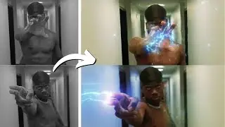 How to Shoot Lightning From Your Fingers Basic VFX After Effects Tutorial (Azula, Thor, & Zeus)