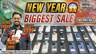 BIGGEST SALE EVER 🤩| Cheapest iPhone Market in Delhi 😱| Second Hand Mobile | ​@sk_communications_ 🔥