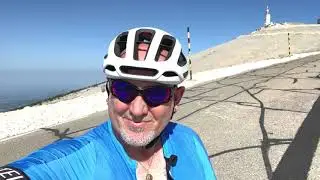 Cycling Up Mont Ventoux from Sault