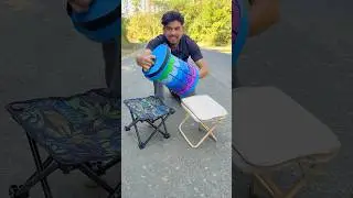 Akta Banga Stool and 3 Ta Portable Folding Stool Unboxing For Outdoor 😱