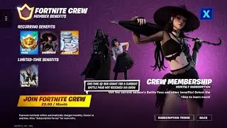 The Fortnite Crew Pack For: July 2022 (Phaedra skin)