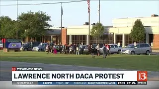 Lawrence North DACA protest