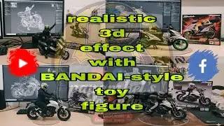 HOW TO MAKE 3D REALISTIC BANDAI-STYLE PHOTO USING GEMINI BY GOOGLE