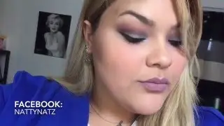 Como maquillo mi rostro | Ojos azul/marron | NattyNatz