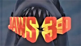 &ldquo;Jaws 3-D&rdquo; - Vintage Retro 