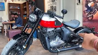 2026 All New Jawa 42 Bobber Jasper Red Full Review