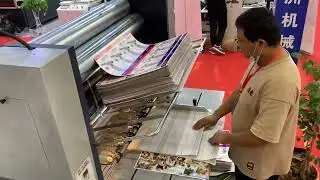 KFMJ-1100C Board to Board Pasting with Automatic Feeder