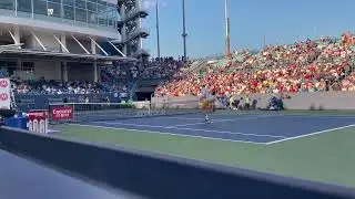 Sinner vs Auger Aliassime Court Level FRONT ROW Cincinnati 2022