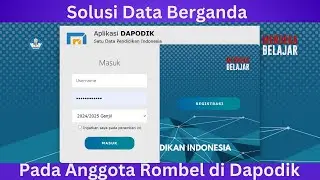 Solusi Invalid Data Berganda Pada Anggota Rombel di Dapodik 2025