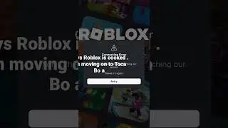 #roblox GUYS ROBLOX IS COOKED IM MOVING ON TO TOCA BOCA
