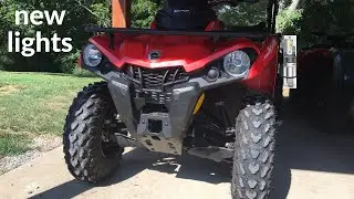 how to change the head light on a can am outlander 450/570