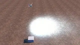 3D Drone Animation Dynamics / aerodynamics /No keyframe (CINEMA 4D))