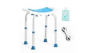SOUHEILO Shower Chair Installation Guide | Step-by-Step Tutorial for a Safer Shower Experience