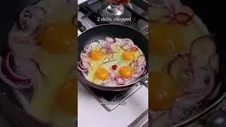 Вирусная яичница с соевым соусом | Соевый соус Телур Мата