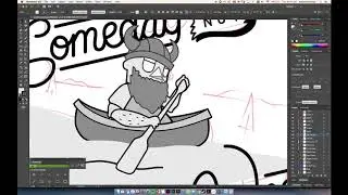 Adobe Illustrator Time Lapse: Graphic Design Animation