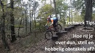 MTB Techniek: moeilijk, technisch afdalingen, MTB Veluwezoom Rheden (klik op hoofdstukken)