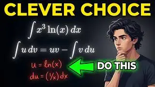 How to Integrate x&sup3;&middot;ln(x) | Integration by Parts Step-by-Step