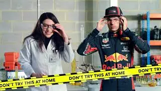 Max Verstappen - Mobil 1 Test F1 - Champagne