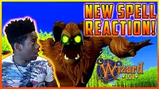 Wizard101: REACTING to the NEW FOREST LORD ANIMATION!