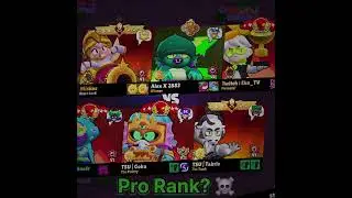 Pro rank? Easy win 🥱 #brawlstars #prorank