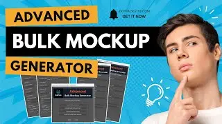 Bulk Mockup Generator, Generate Mock ups in Seconds, Free Mock up Creator, Batch Mockups Photoshop