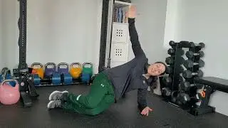 90/90 Sideplank with Abducted Reach 