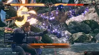Tekken 8 Exhibition Combos using Marshall Law ws3 dss