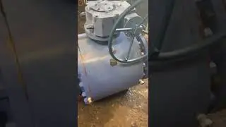 Caution: Ball Valve Hydro Testing