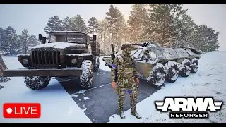 ЦЕ ЩО, КАРПАТИ??? ШТУРМУЄМО ГОРИ ❄️💀 Arma Reforger 🔥