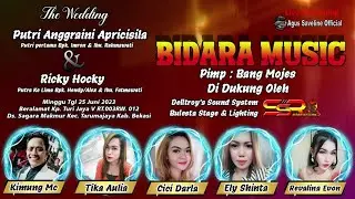 HEPPY WEDDING : PUTRI ANGGRAINI APRRICISLIA  & IBU. HESTI RAHMAWATI DENGAN RICKY HOCKY II MALAM