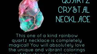 Rainbow Quartz Necklace