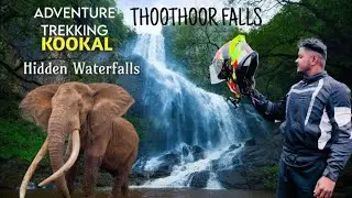 Kodaikanal hidden falls|thuthoor falls| Restricted🚫 | Elephant 🐘| Trekking | Adventure | kodaikanal 