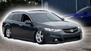 MY STANCED TSX WAGON GETS THE FINAL SUSPENSION PARTS