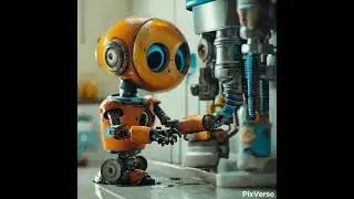 Да что с этой трубой?! #animation #digitalart #digitalart #creative #robot #future #cute #cuterobot