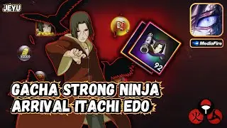 Gacha Strong Ninja Arrival Itachi Edo! Apakah Hoki Atau Apes? - Rasengan Rivals