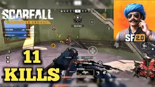 Scarfall 4 vs 4 11 Kills Gamplay #gaming #scarfall #scarfallgameplay #gamplay