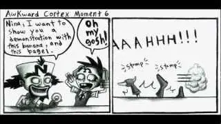 Nina Cortex comic: awkward cortex moment
