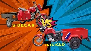 Diferenças SIDECAR vs TRICICLO- Prós e Contras - Dia a Dia de um Proprietário de Depósito de Gás