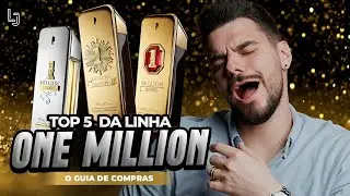 OS TOP 05 MELHORES PERFUMES da LINHA ONE MILLION PACO RABANNE DE TODOS OS TEMPOS! GUIA DE COMPRAS