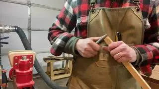 Cutting Banjo Dowel Stick Tenons
