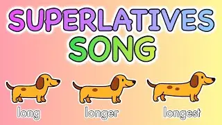 The Superlatives Song! | Biggest, Smallest, Fastest & Slowest | Fun English Song for Kids!