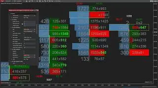 'Autoscale' and 'Ticks per level' options in MZpack Footprint indicator for NinjaTrader 8
