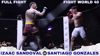Fight World 40: Izaac Sandoval vs Santiago Gonzales | Cage Side