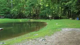 Pond at Rock Creek Recreation Area.