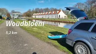 Rondje 5,2 km l Woudbloem, The Netherlands