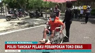 Polresta Jambi Berhasil Tangkap Komplotan Perampokan Toko Emas