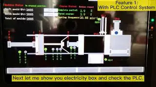 QLQ-HDCM Feature 1 of Die Casting Machine:Omron PLC Control System #diecastingmachine
