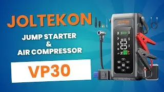 Пусковое устройство и воздушный компрессор JOLTEKON VP30 &mdash; тест и обзор в реальных условиях.