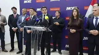 Grmoja kao novi predsjednik MOST-a održao govor